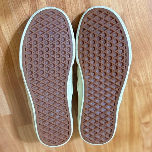 Vans Festival Satin Gold Embroidered Slip-On Shoes Men 5 Women 6.5 Sanitized - Picture 10 of 10